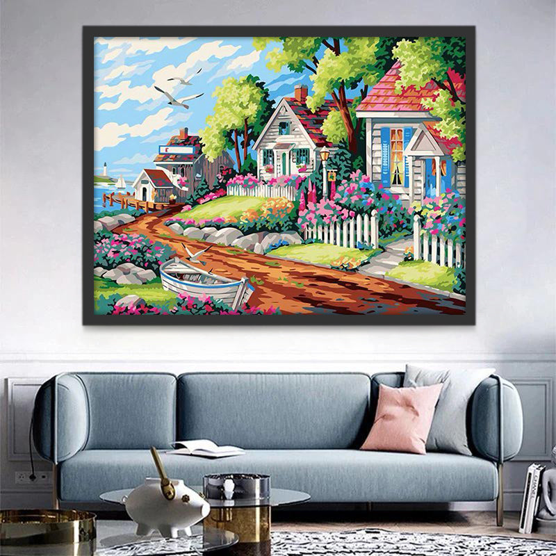 Maison et Jardin Peinture par Numéros