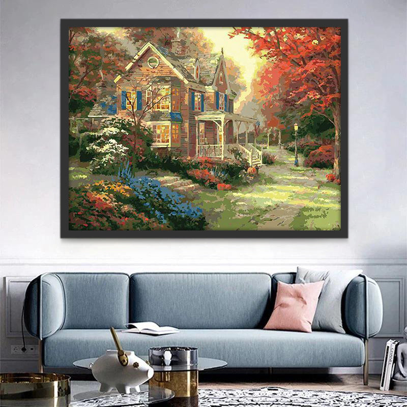 Maison Peinture par Numéros