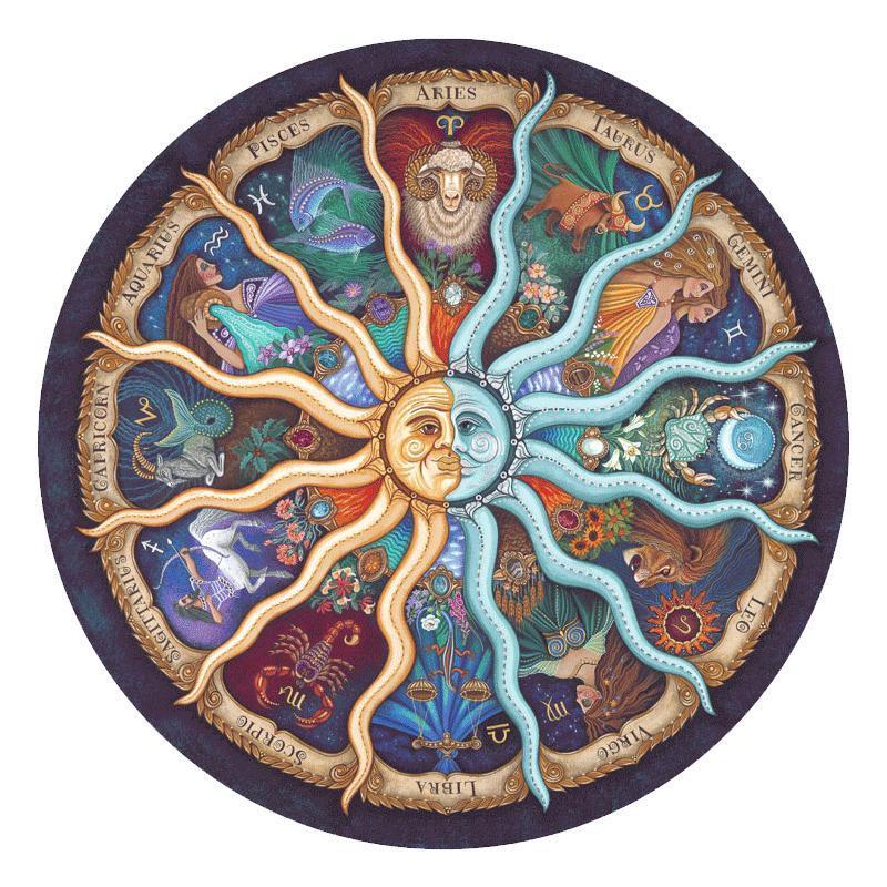 Mandala et Soleil Peinture par Numéros