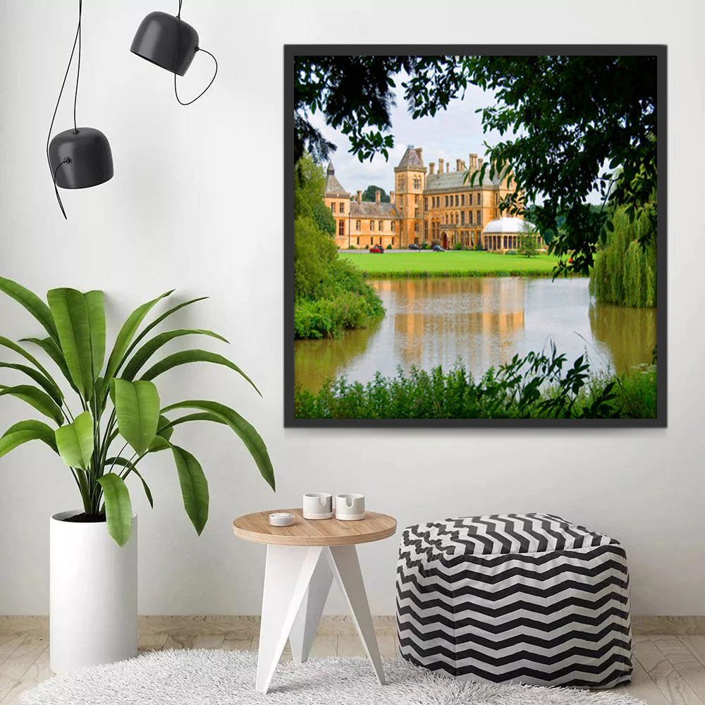 Manoir Walton Hall Peinture par Numéros