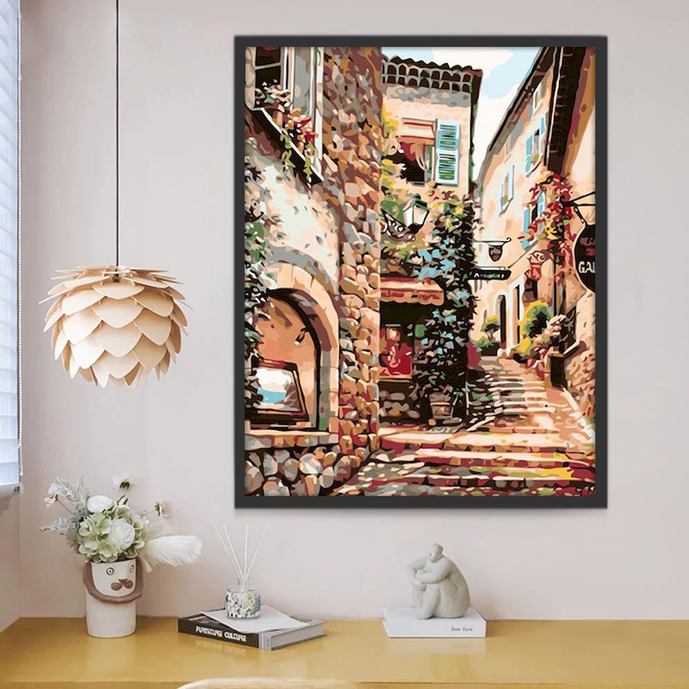 Marché aux Fleurs Peinture par Numéros