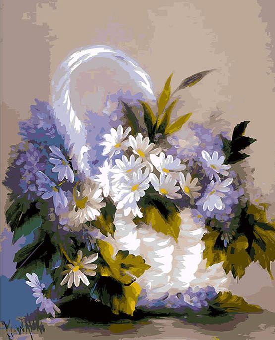 Marguerites Magnifiques Peinture par Numéros