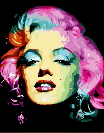 Marilyn Monroe Peinture par Numéros