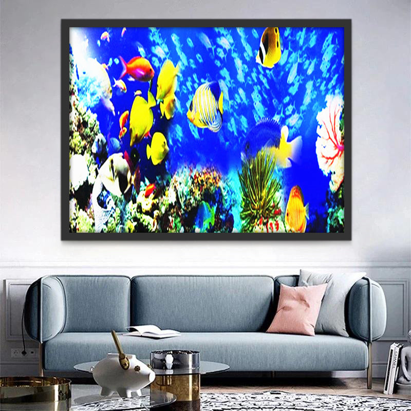 Maritimes Poissons Peinture par Numéros