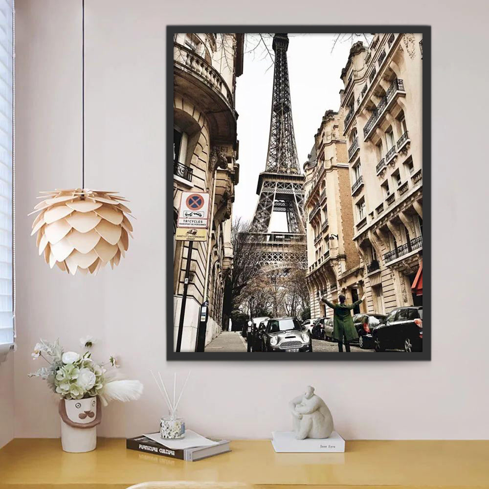 Matin à Paris Peinture par Numéros