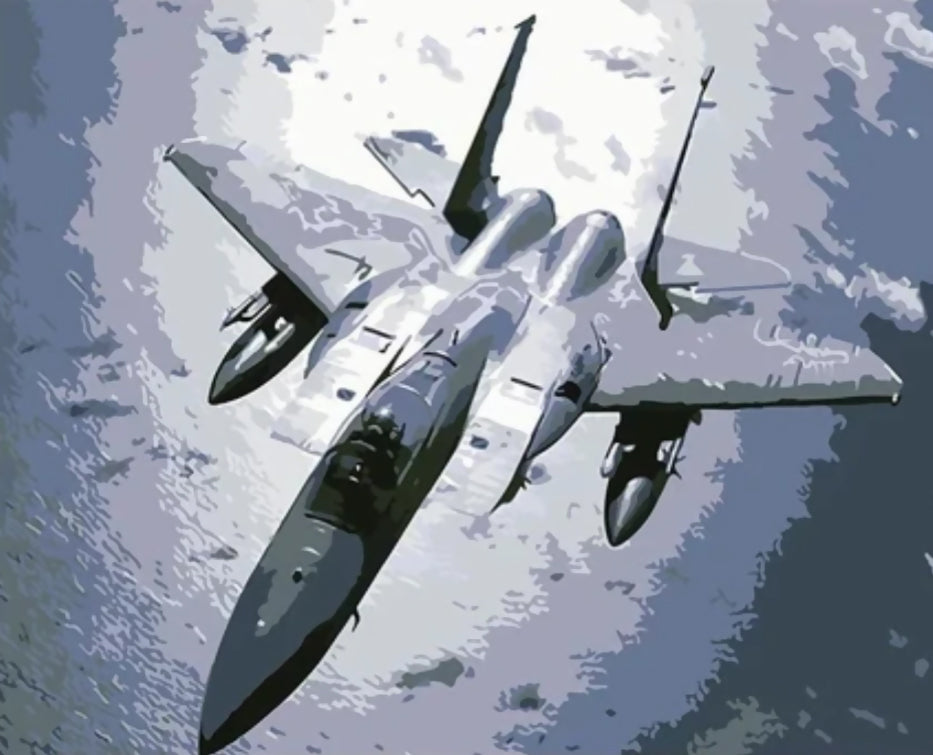 McDonnell Douglas F-15 Eagle Peinture par Numéros