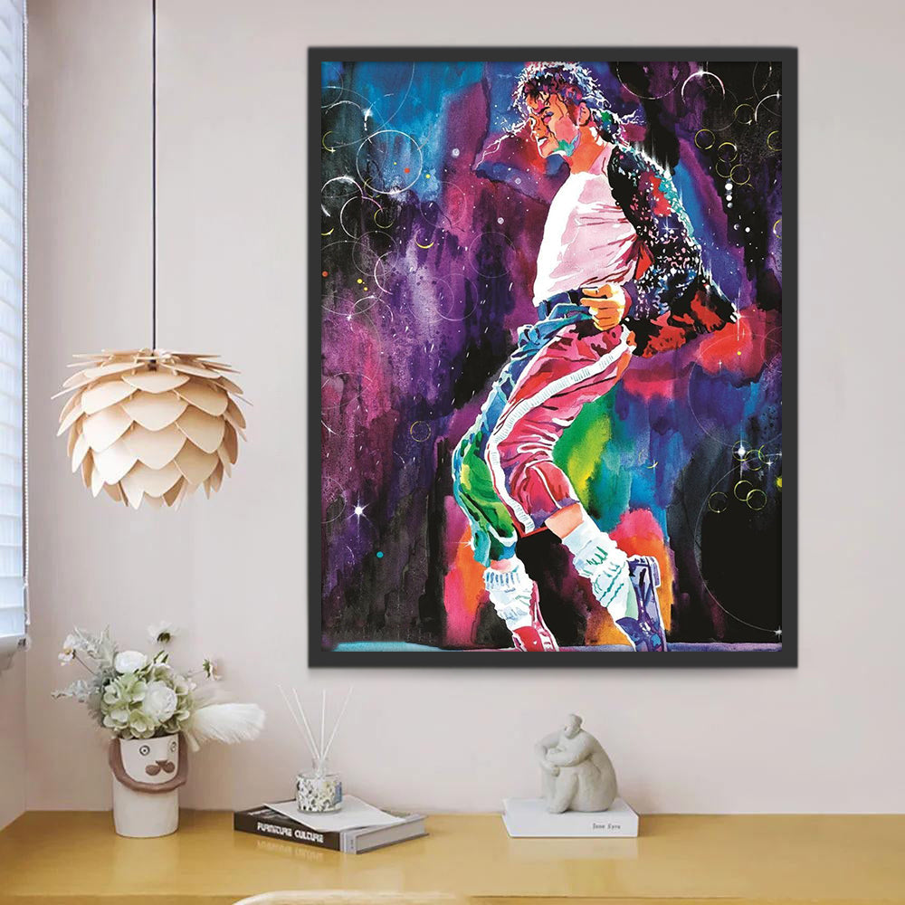 Michael Jackson Peinture par Numéros