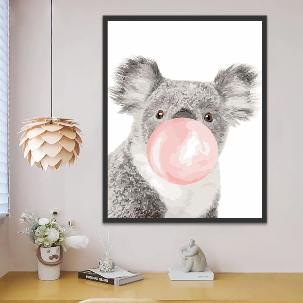 Mignon Koala Peinture par Numéros