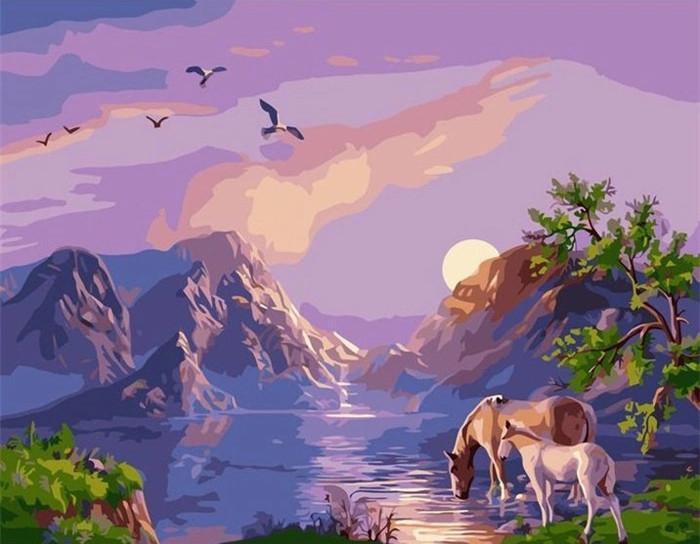 Monde Incroyable Peinture par Numéros