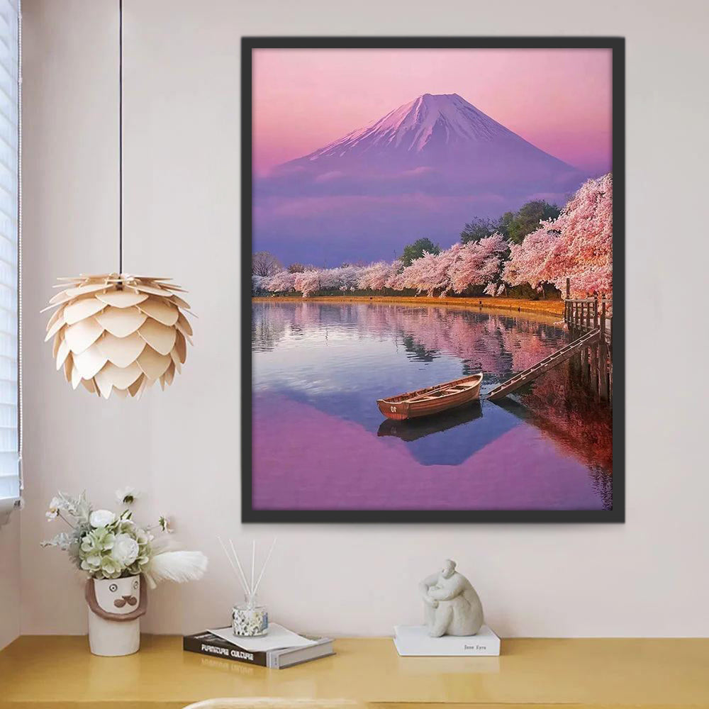 Mont Fuji Peinture par Numéros