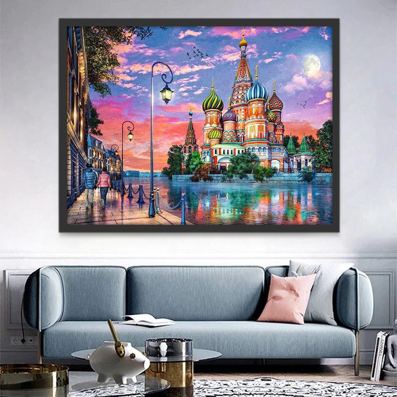 Moscow Peinture par Numéros