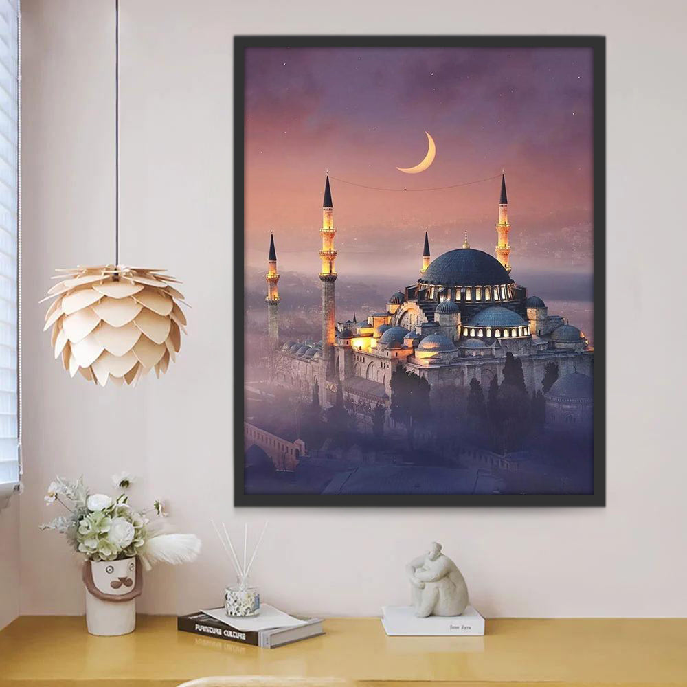 Mosquée du sultan Ahmet Peinture par Numéros