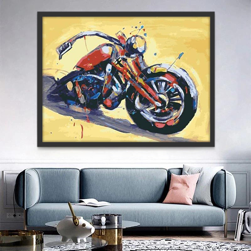 Moto Peinture par Numéros
