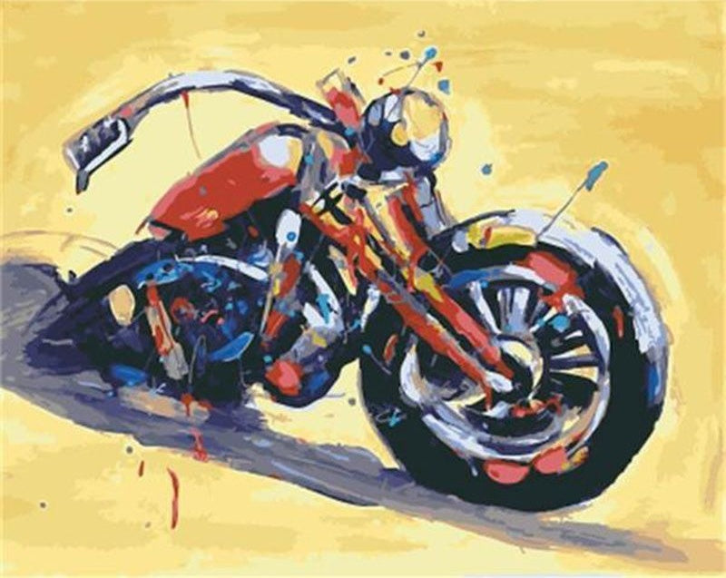 Moto Peinture par Numéros