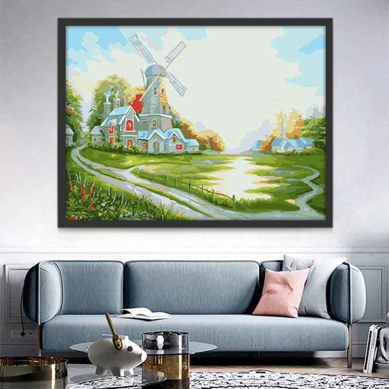 Moulin Peinture par Numéros