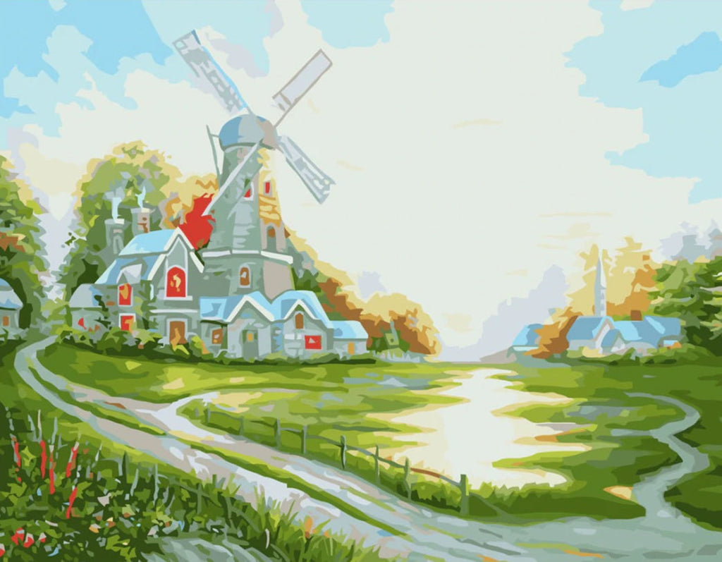 Moulin Peinture par Numéros