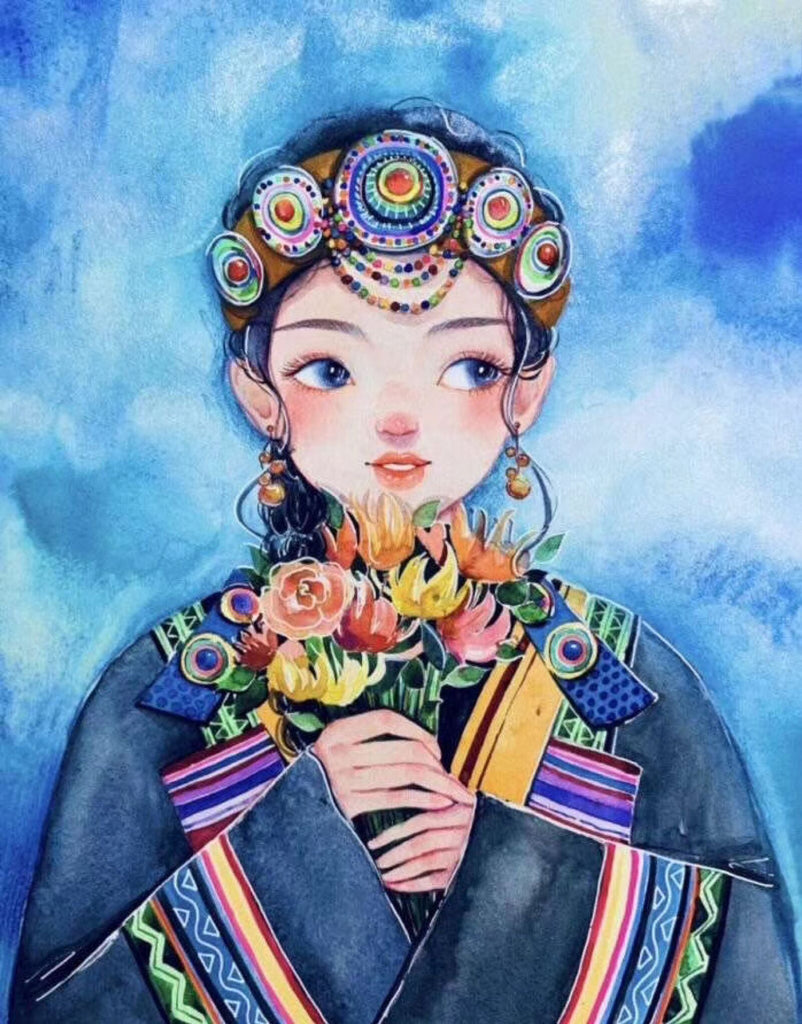 Naxi Peinture par Numéros