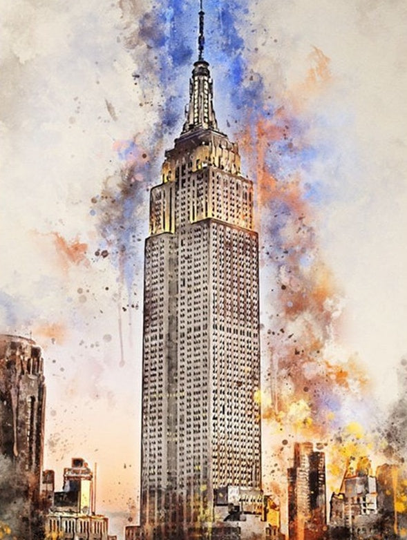 New York City Skyline Peinture par Numéros