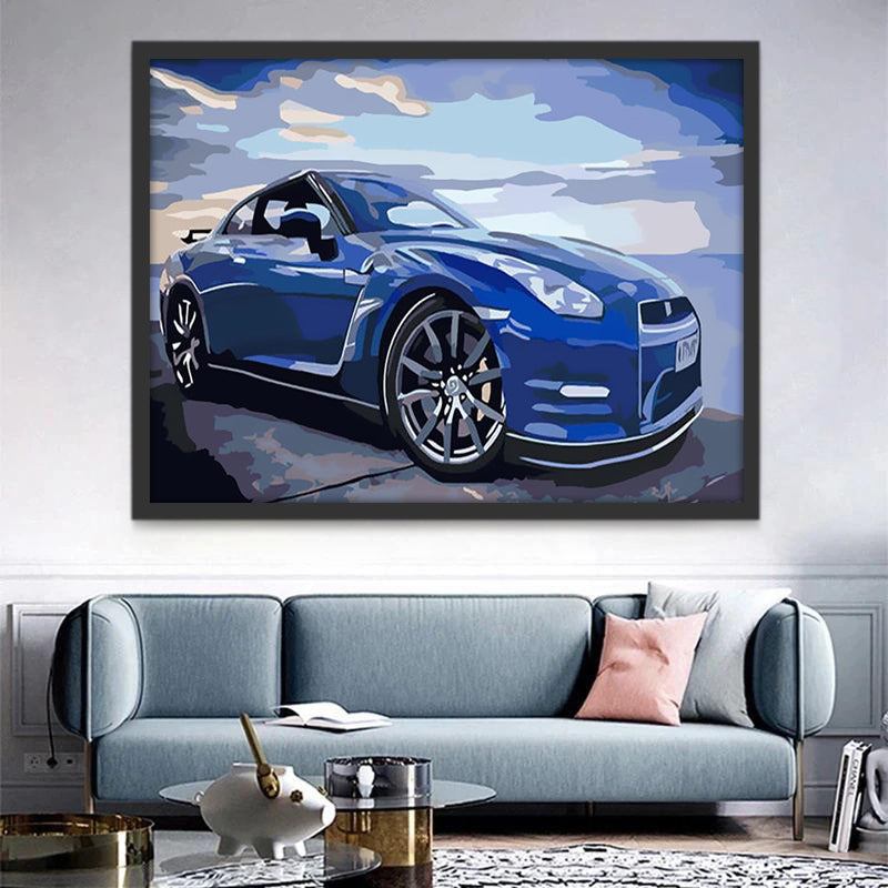 Nissan GT-R Peinture par Numéros