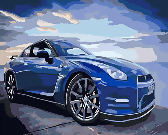 Nissan GT-R Peinture par Numéros