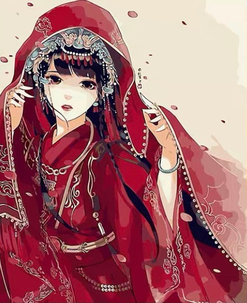 Noces de la Chine Ancienne Peinture par Numéros