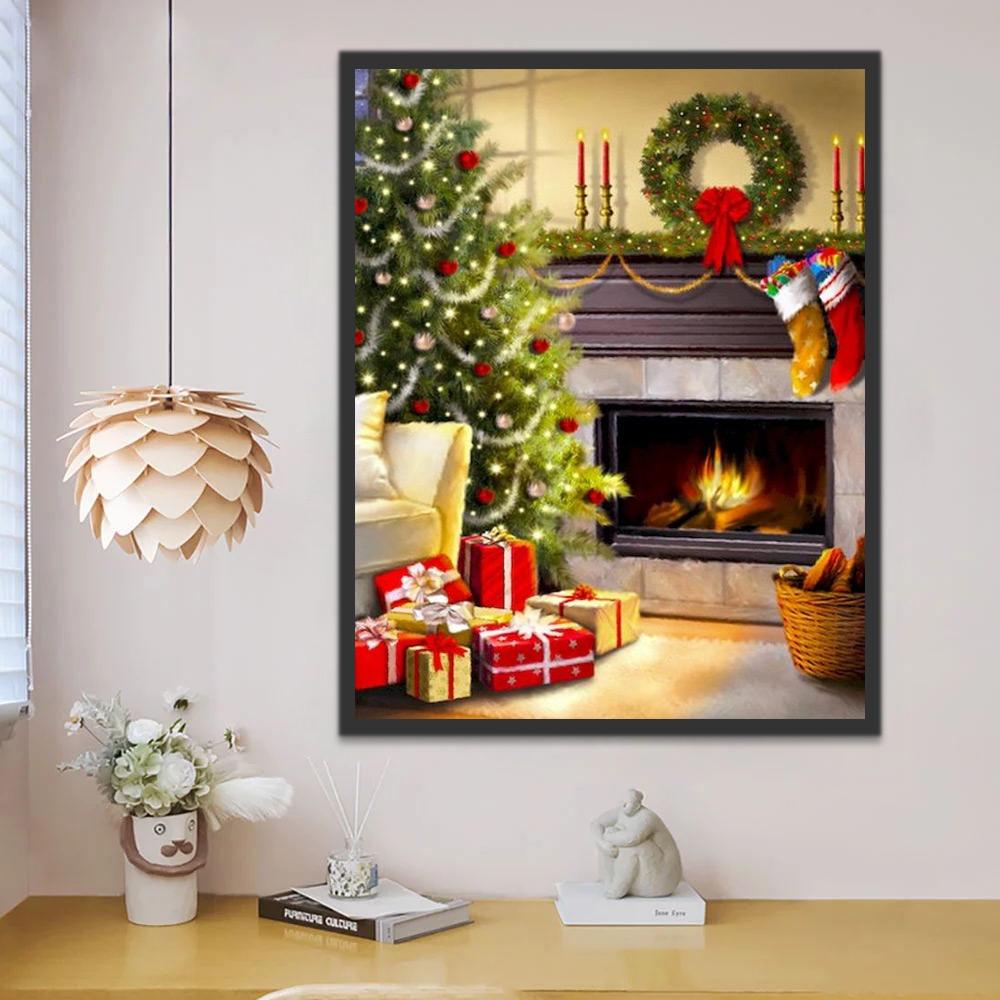 Noël Cadeaux Peinture par Numéros