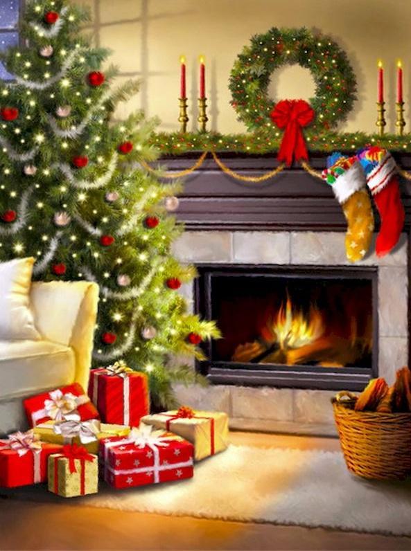 Noël Cadeaux Peinture par Numéros