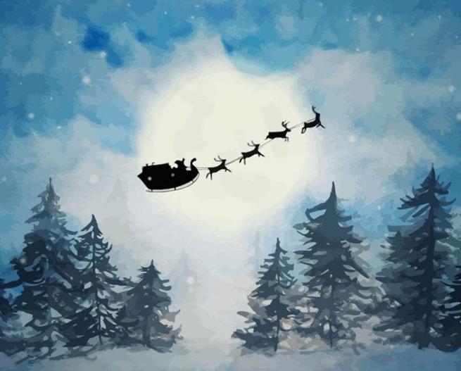 Noël Peinture par Numéros