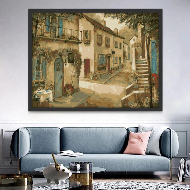 Nostalgie de Mexico City Peinture par Numéros