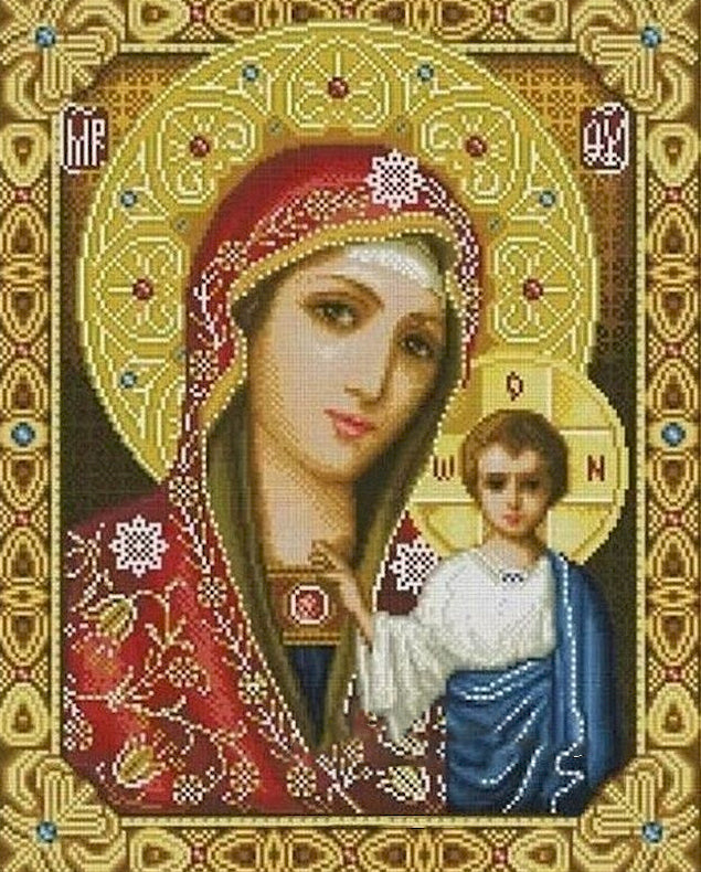 Notre-Dame de Kazan Peinture par Numéros
