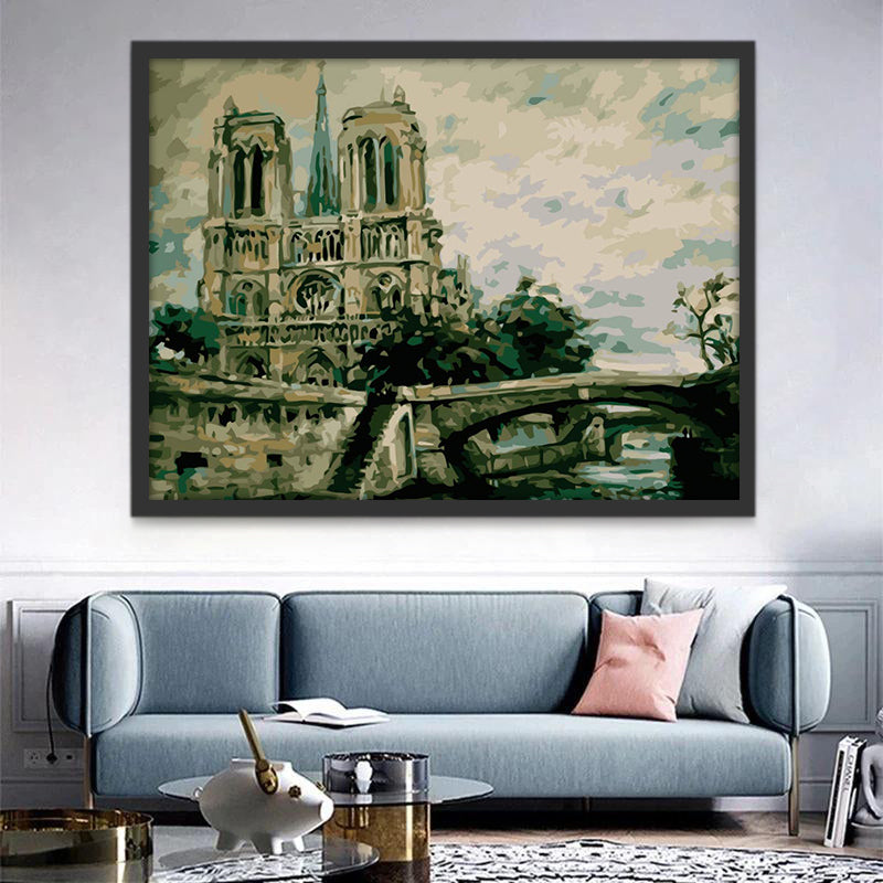 Notre Dame de Paris Peinture par Numéros