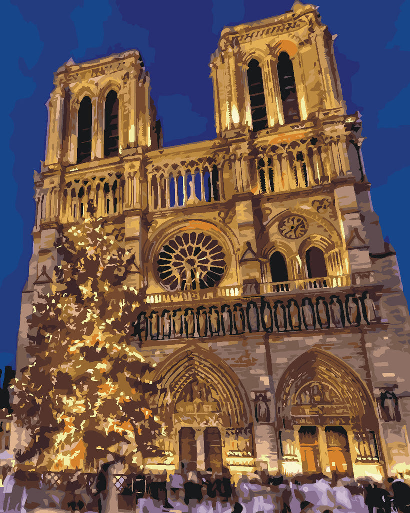 Notre Dame Peinture par Numéros