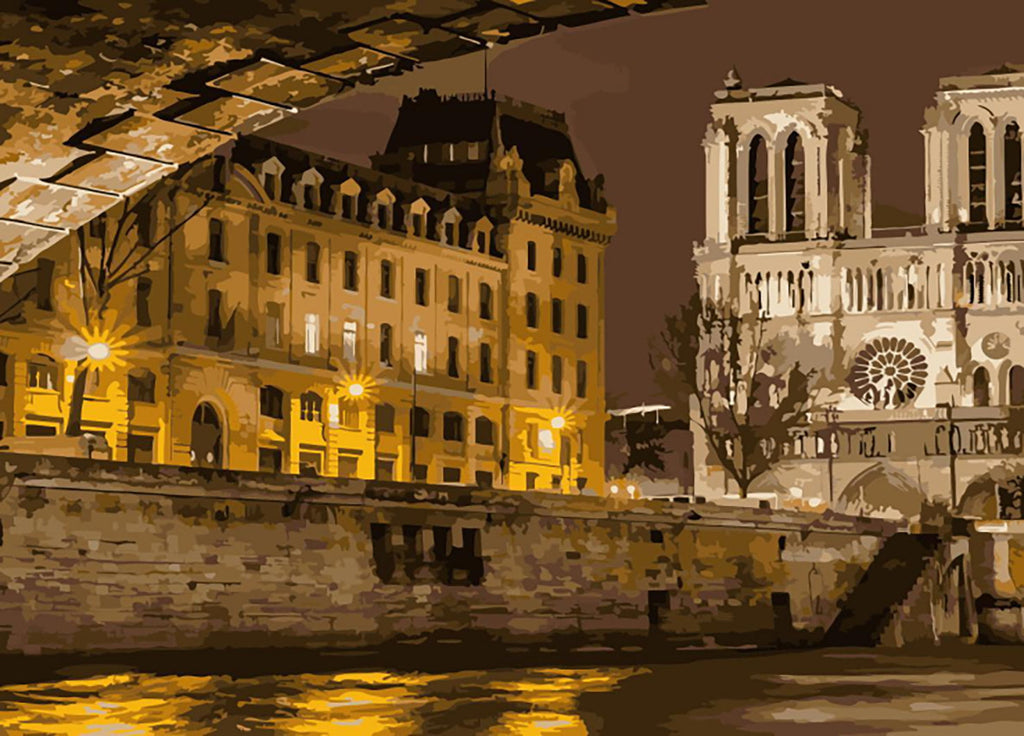 Notre Dame Peinture par Numéros