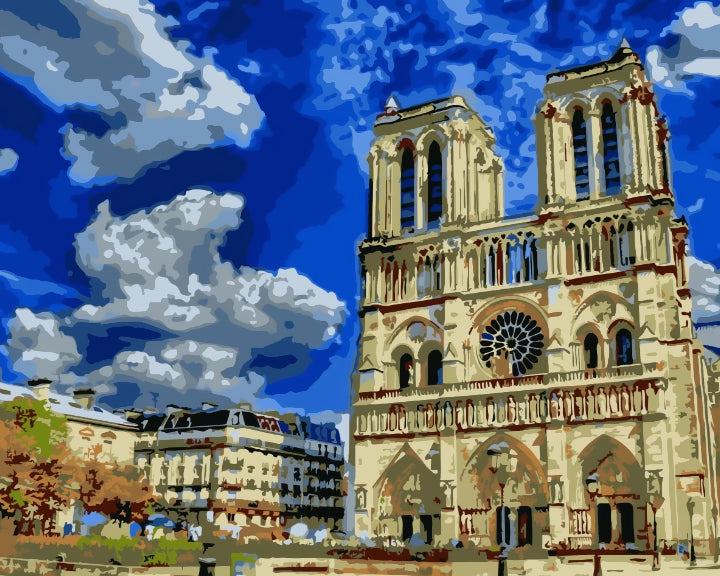 Notre Dame Peinture par Numéros
