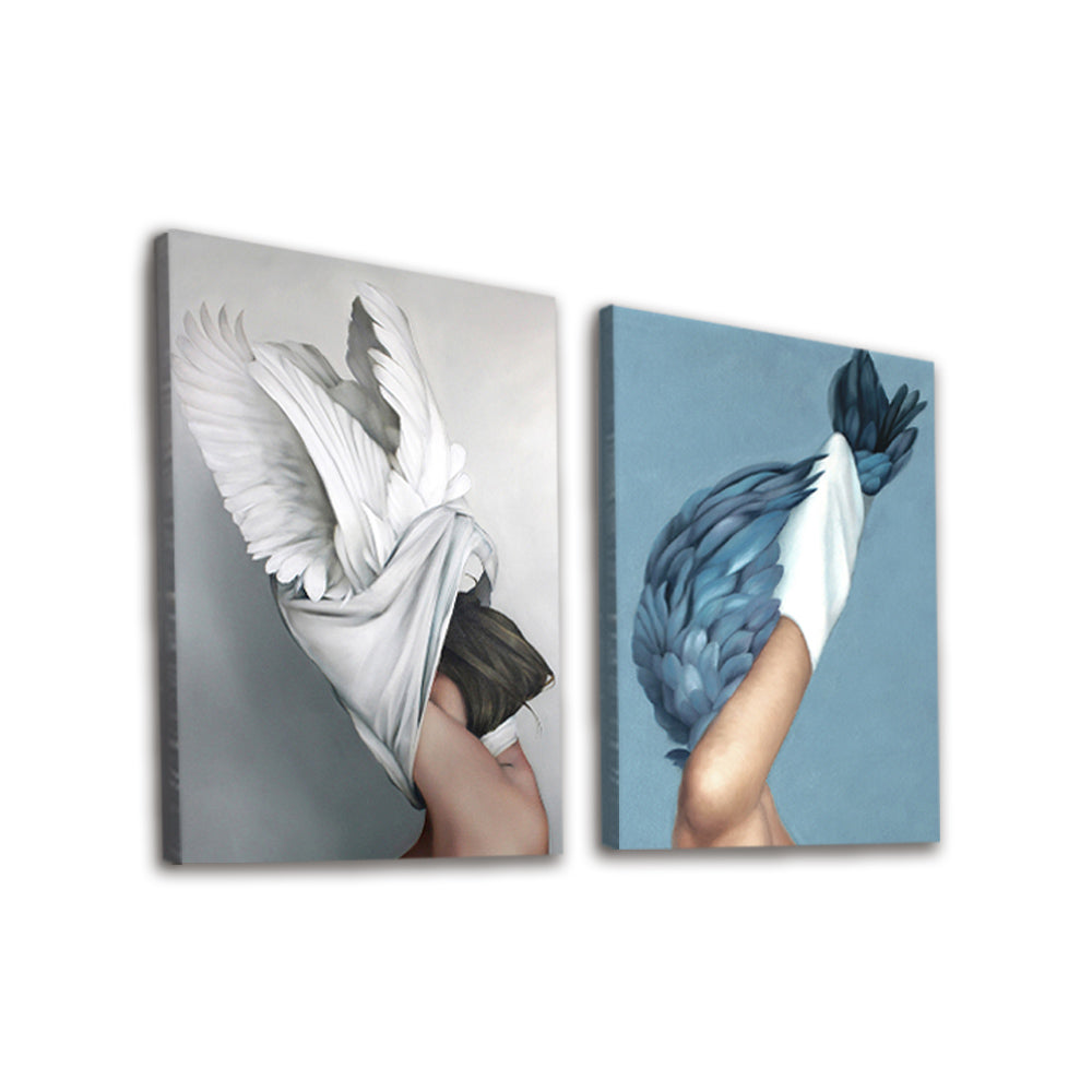 Oiseaux Abstraits 2 Partie Peinture par Numéros