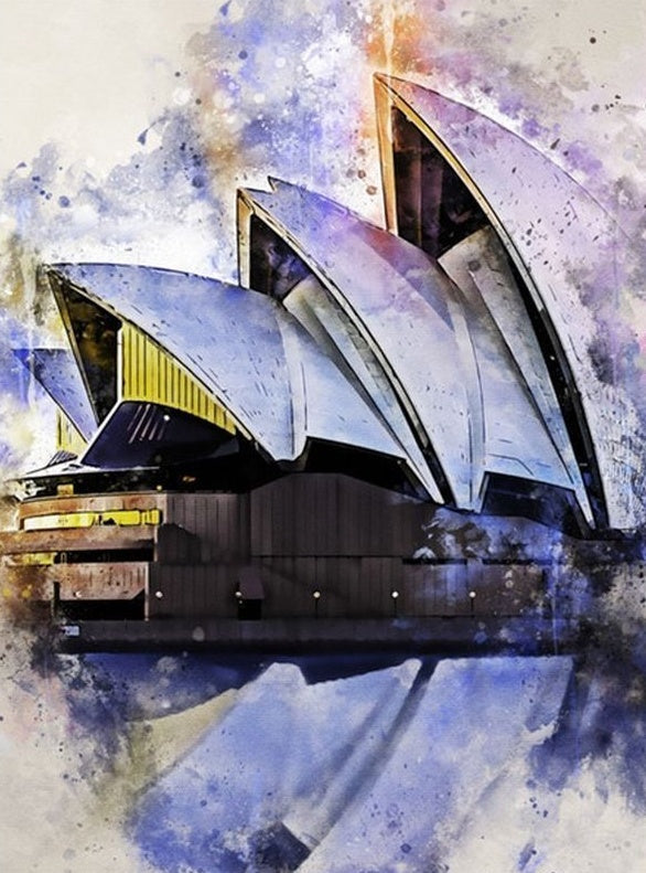 Opéra de Sydney Peinture par Numéros
