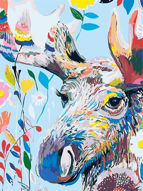Orignal Coloré Peinture par Numéros