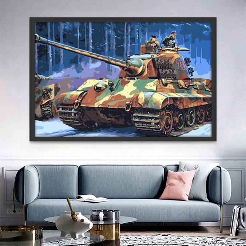 Panzerkampfwagen VI Tiger II Peinture par Numéros