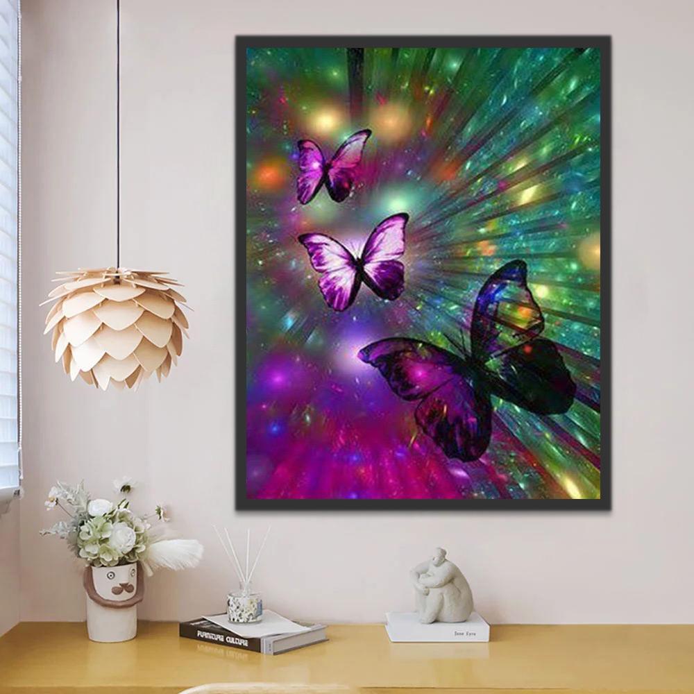 Papillons Fantastiques Peinture par Numéros