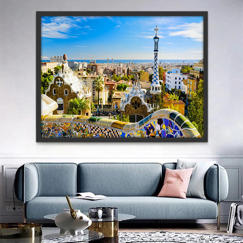 Parc Güell Peinture par Numéros