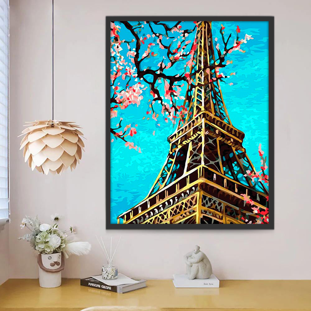 Paris de Printemps Peinture par Numéros