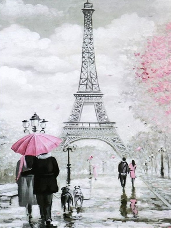 Parisiens Peinture par Numéros