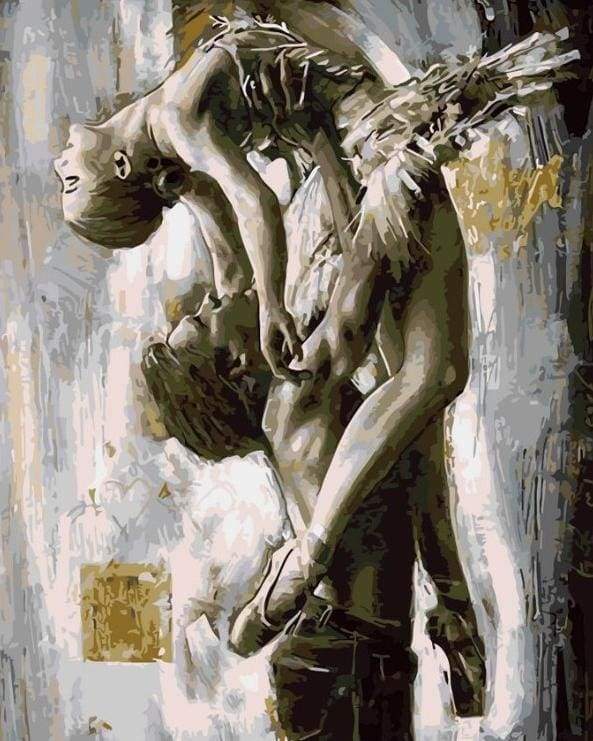 Pas de Deux Peinture par Numéros