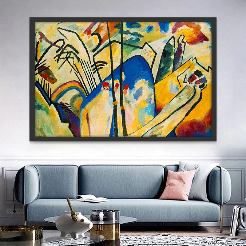 Paysage Abstrait Peinture par Numéros