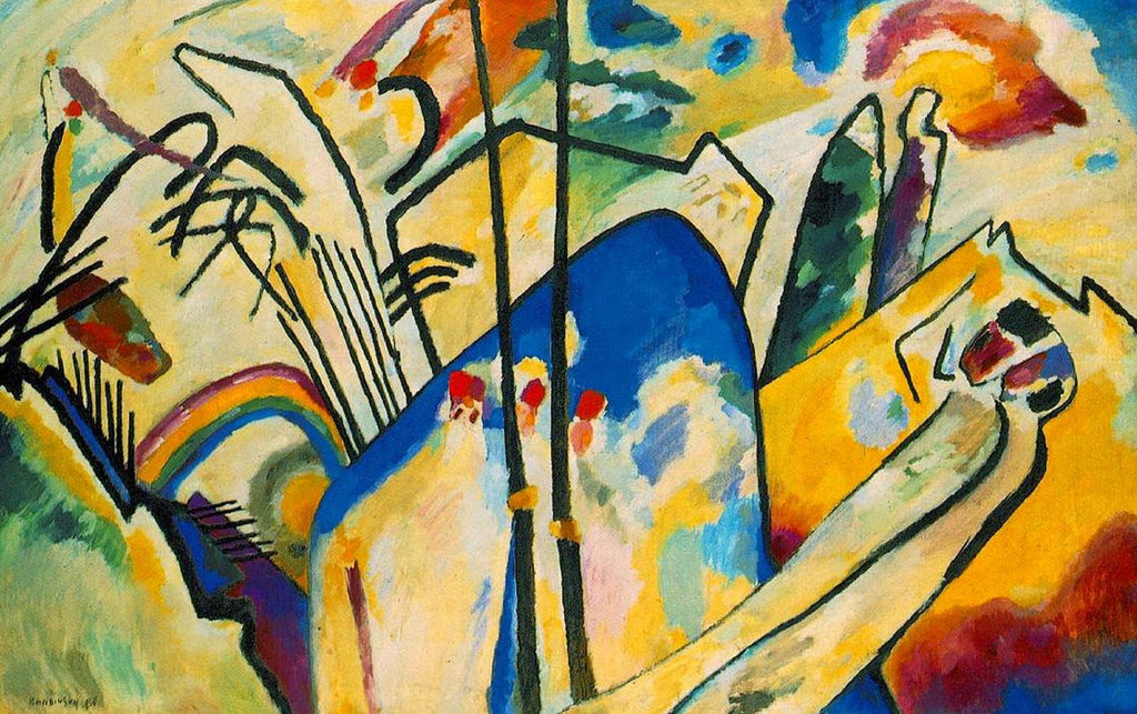 Paysage Abstrait Peinture par Numéros