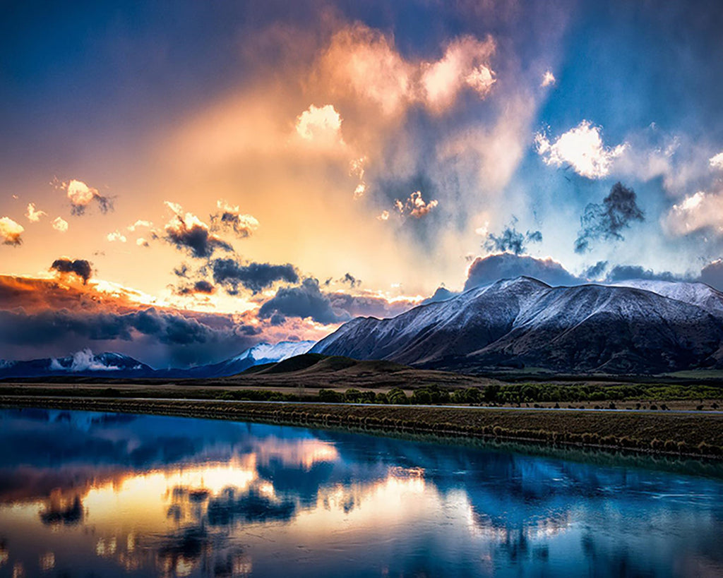 Paysage de Lac Peinture par Numéros