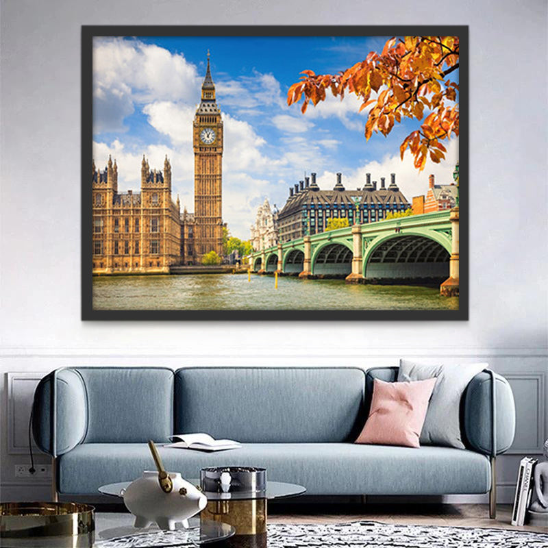 Paysage de Londres Peinture par Numéros