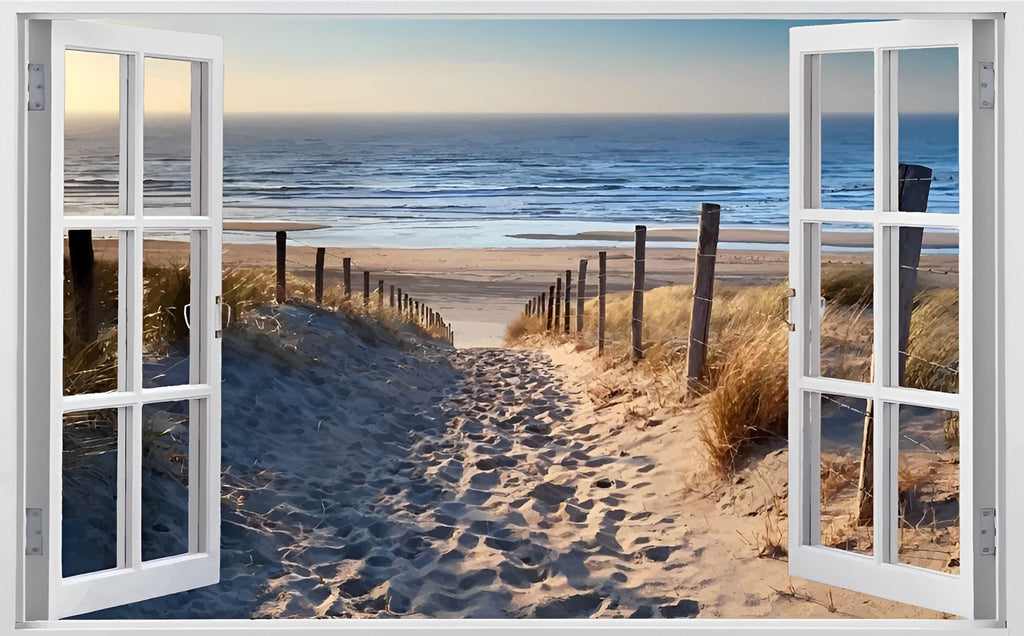 Paysage de Plage Peinture par Numéros