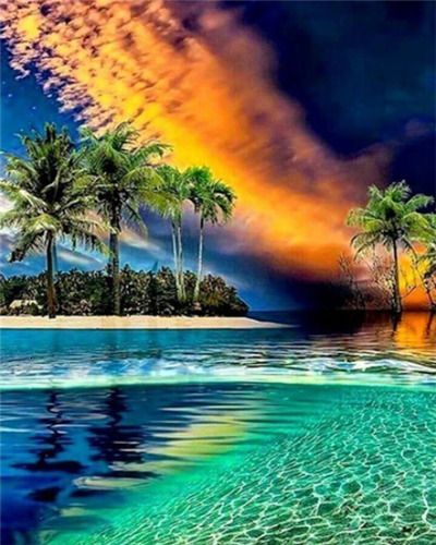 Paysage Magnifique Peinture par Numéros PBNNATL228