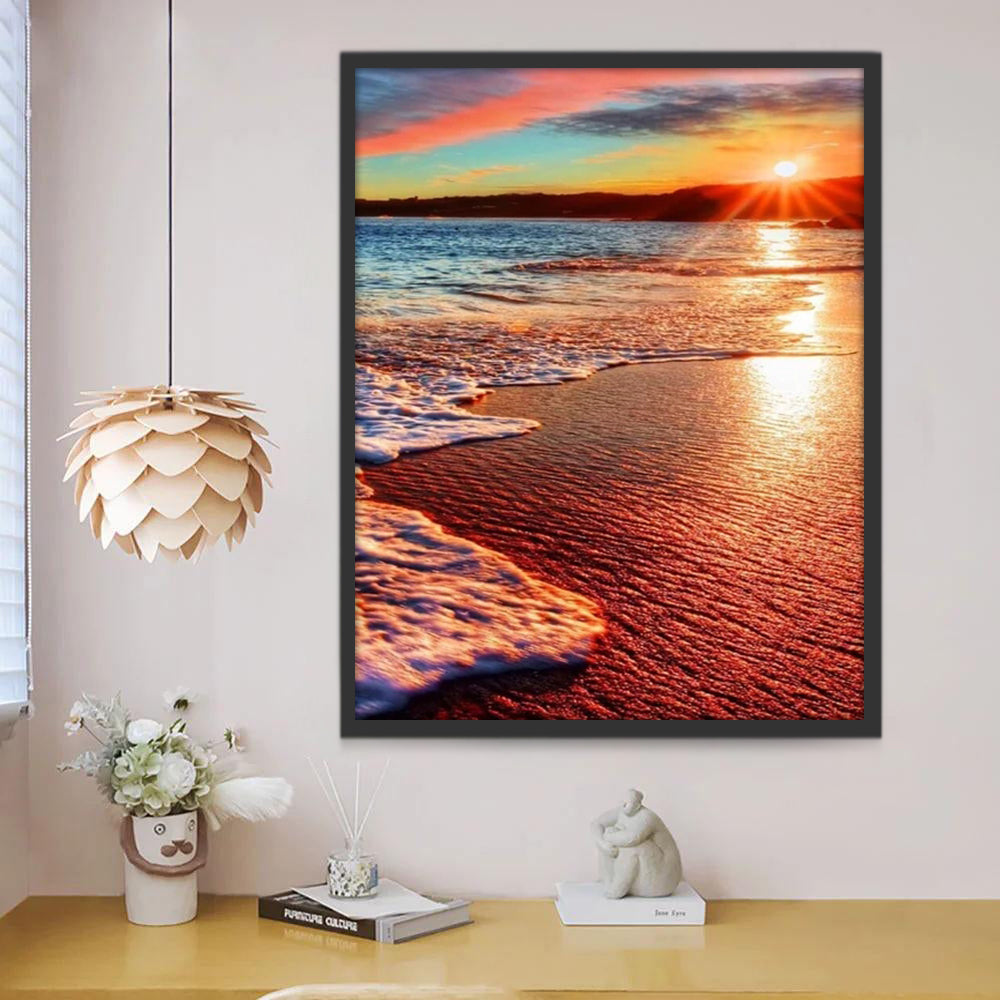 Paysage Multicolore Peinture par Numéros